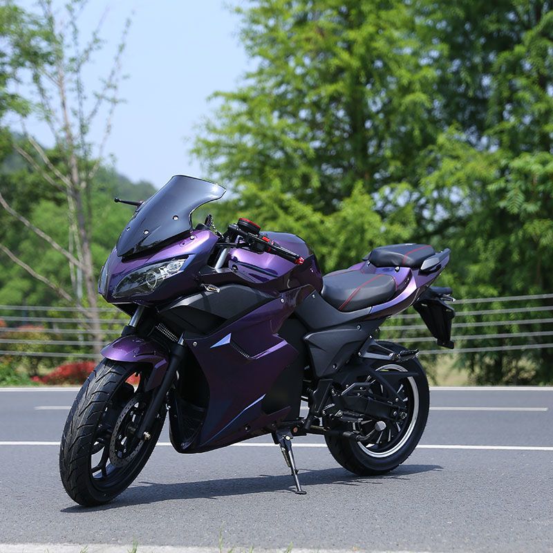 地平线s款电动摩托车可上牌两轮72v大功率电瓶车电动趴赛电摩跑车