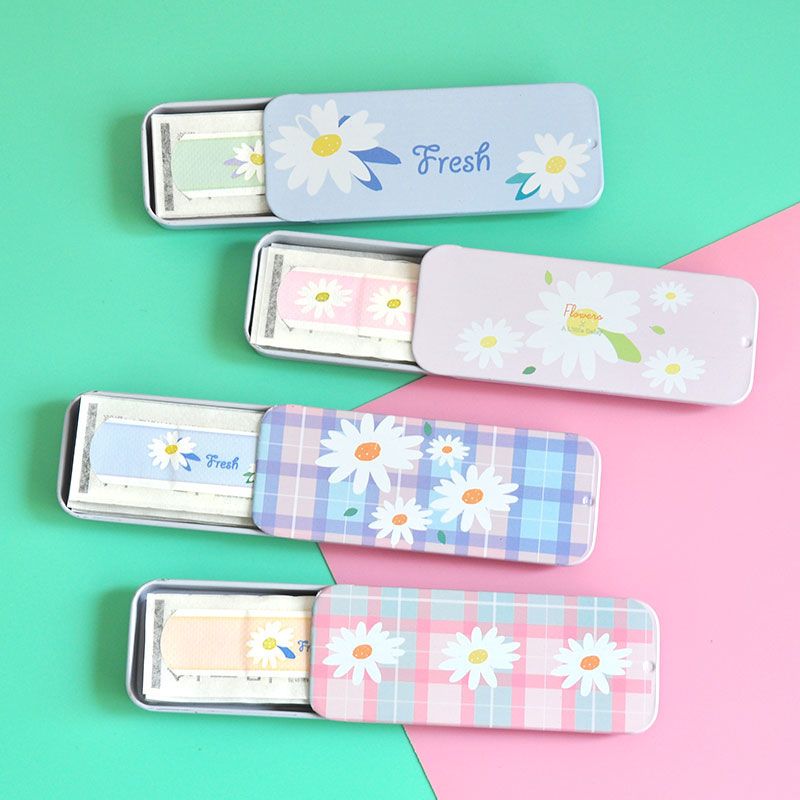Maiden heart breathable waterproof band aid Korean Mini cartoon children OK bandage portable cute foot grinding band aid