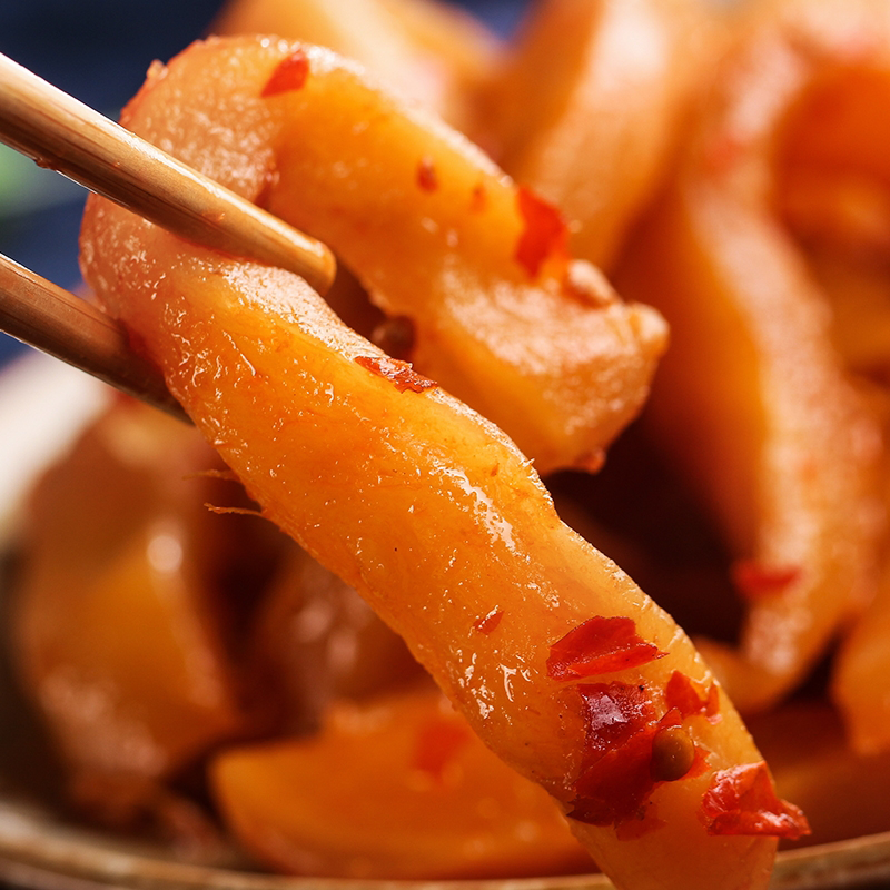 油辣萝卜 香辣萝卜条 泡萝卜 开胃下饭菜腌菜500g/份多规格