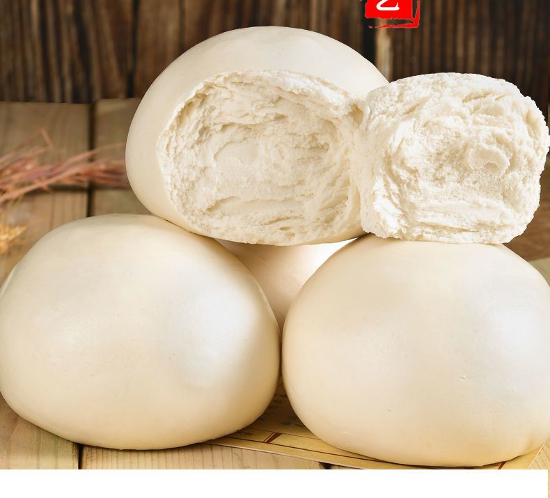 【现蒸现发】山东手工馒头老面馒头戗面千层馒头早餐面食无糖馍馍