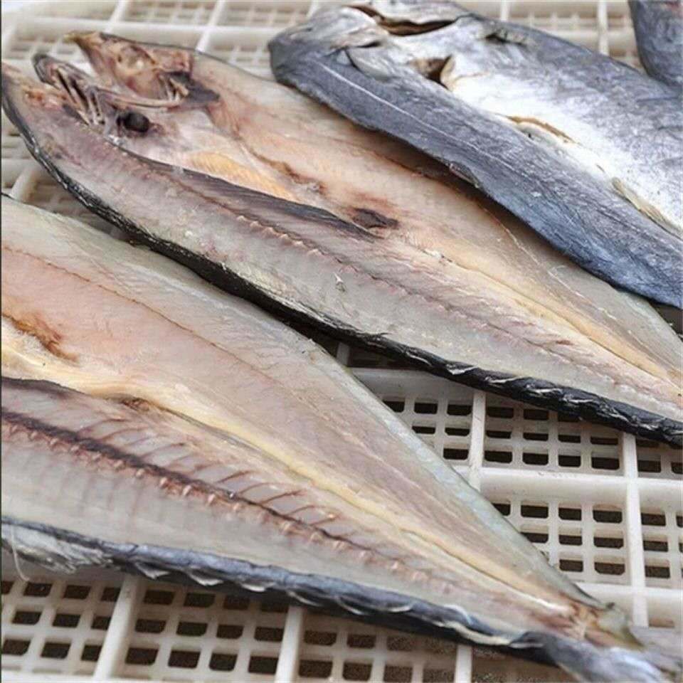 野生刀鮁魚乾3斤鮐鮁魚批發海魚海鮮類海產品鹹魚幹海鮮乾貨500g