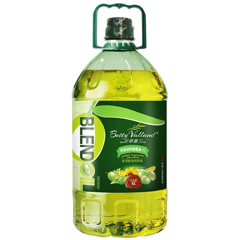 54346-康倍多添加10%特级初榨橄榄油食用油植物油色拉油调和油大桶5L-详情图