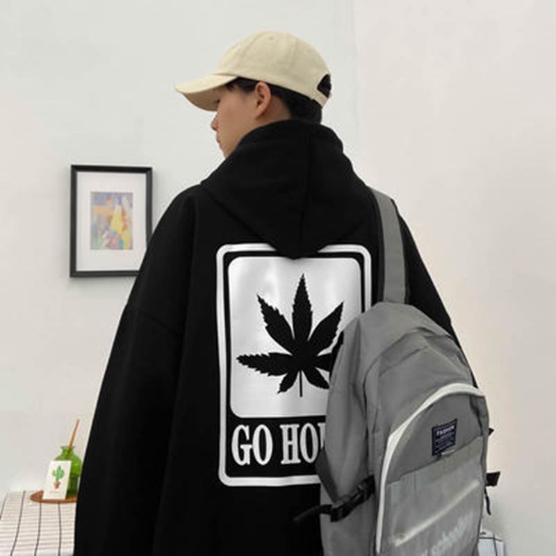 Men's Hoodie spring and autumn 2020 new trend ins casual loose and versatile fried Street lovers' coat