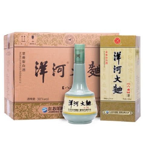 【八角洋河大曲】38度500ml 国产浓香型白酒6瓶装全国包邮