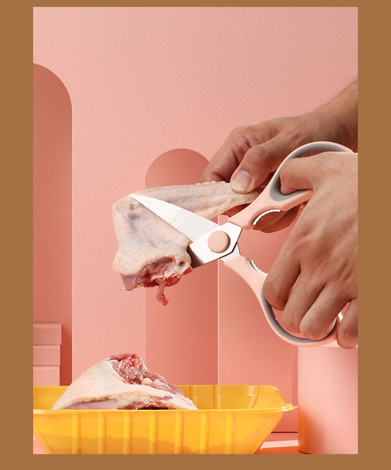 厨房鸡骨剪家用水果刀削皮去皮锋利刨刀杀鱼不锈钢多功能剪刀套装