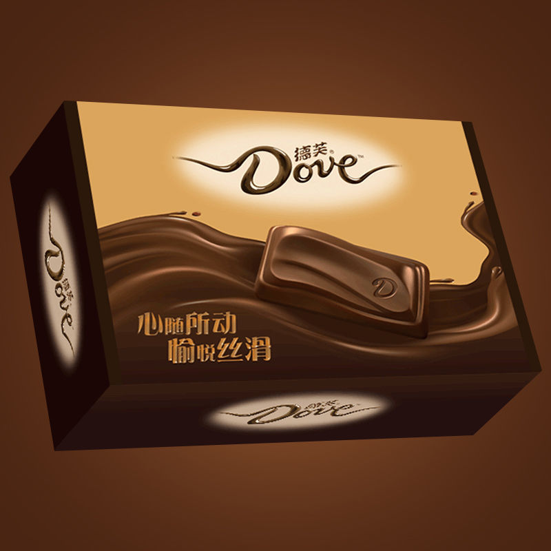 德芙巧克力外包装图片
