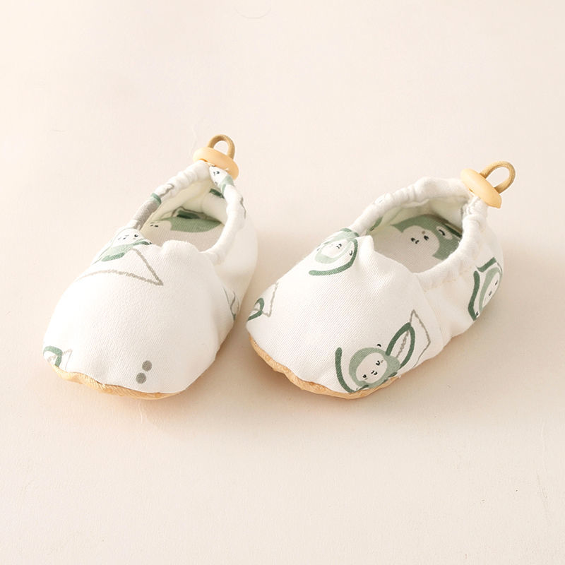 婴儿鞋子秋冬软底男女宝宝6到12个月软底步前鞋防滑布鞋一岁脚套