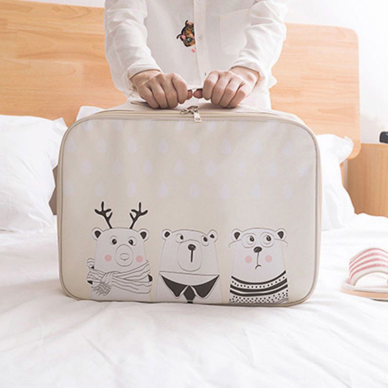 韩版学生旅行袋手提大容量女短途旅行包收纳袋行李袋拉杆包旅行包