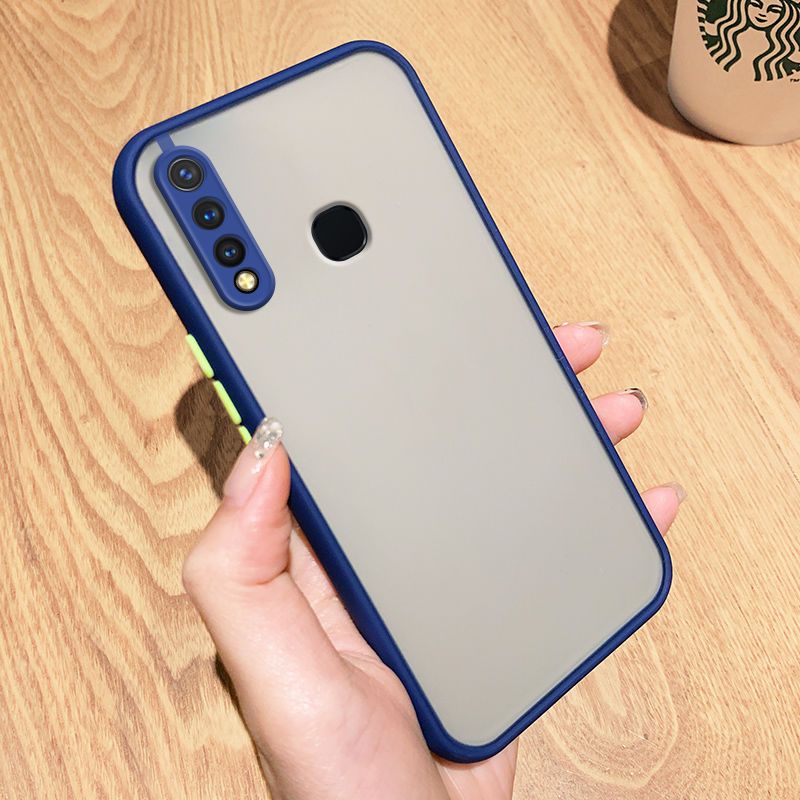 vivoy5s手机壳男女防摔可爱磨砂硅胶镜头全包耐脏y19硬壳透明超薄