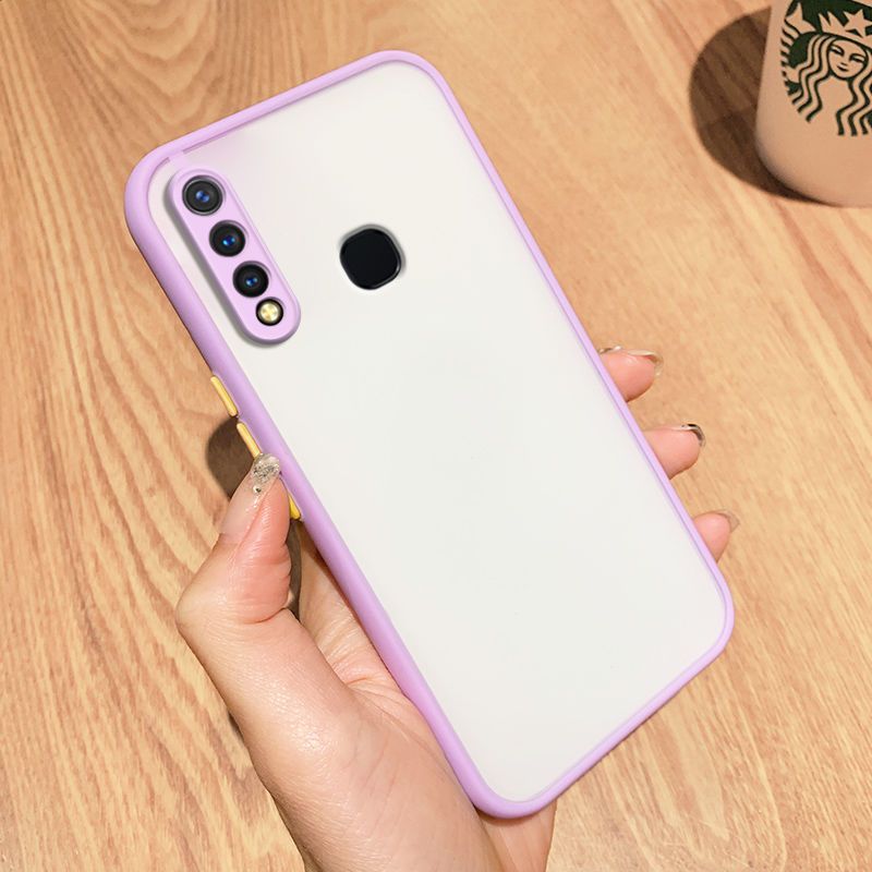 vivoy5s手机壳男女防摔可爱磨砂硅胶镜头全包耐脏y19硬壳透明超薄