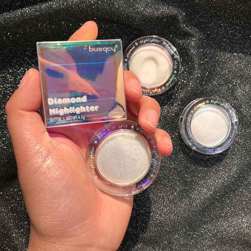 bueqcy神仙鑽石生薑高光臉部提亮臥蠶珠光閃粉立體持久自然水光