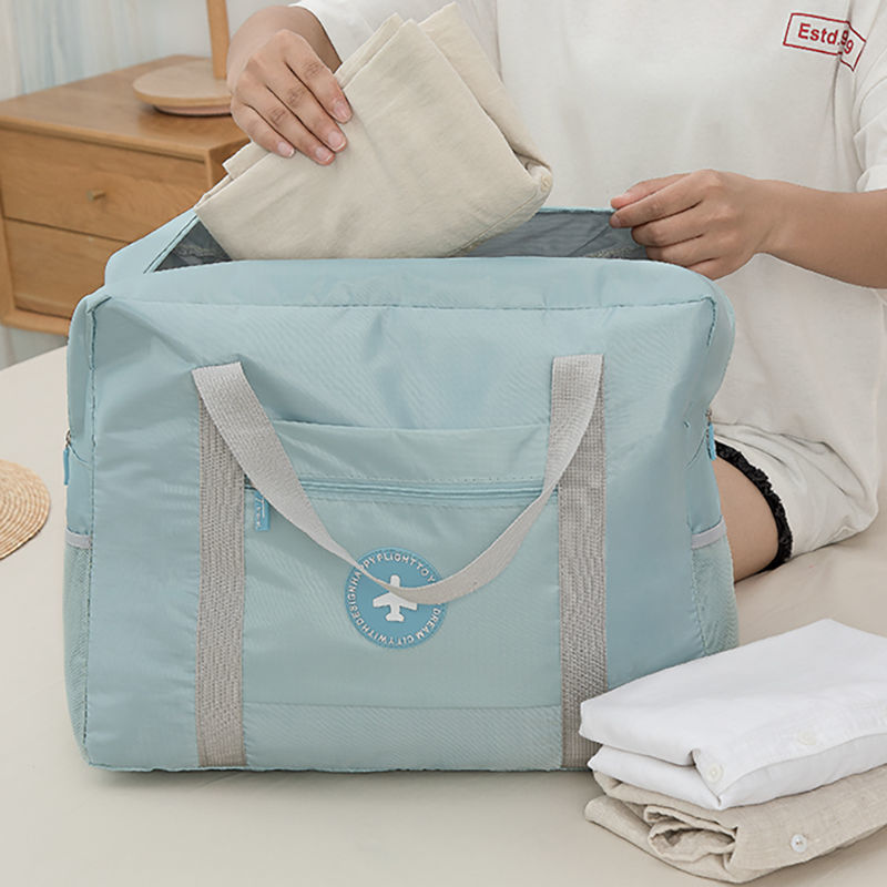 行李包拉杆旅行袋大容量轻便网红旅行包手提待产整理袋防水旅行包