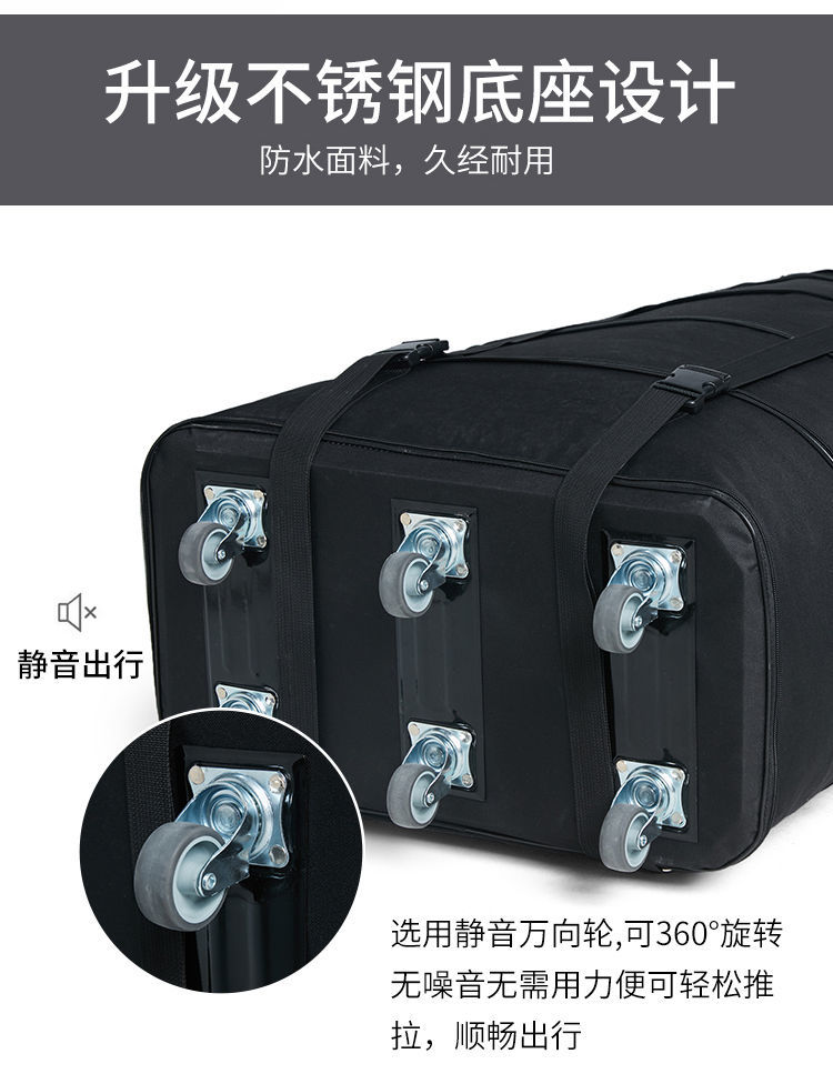 B折叠防水158航空托运包牛津布大容量行李包带轮旅行箱搬家旅行箱