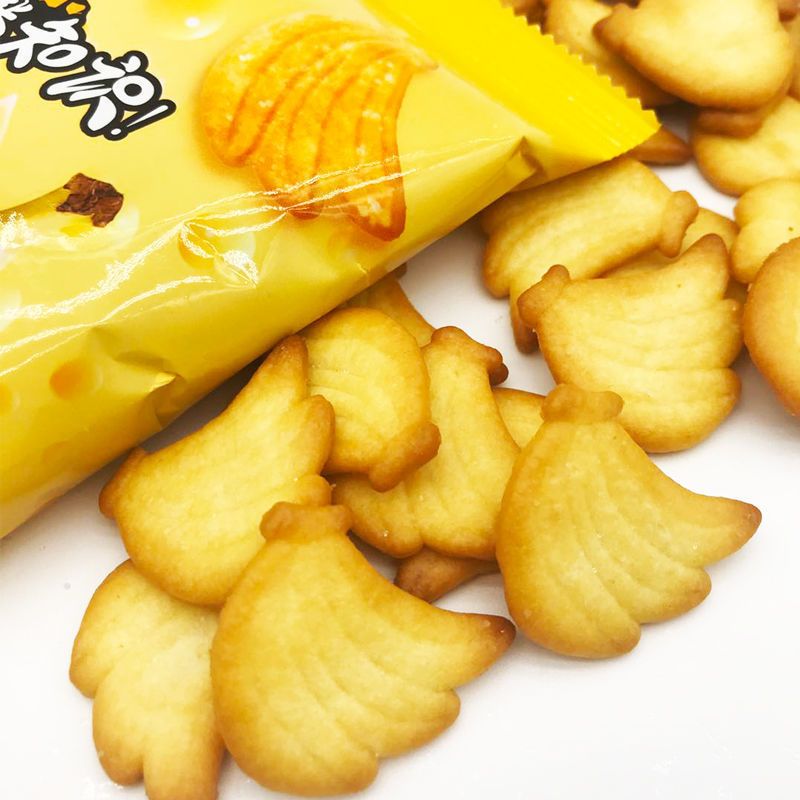 好吃的香蕉芝士小饼干新品早餐营养健康酥脆小吃点心休闲零食批发