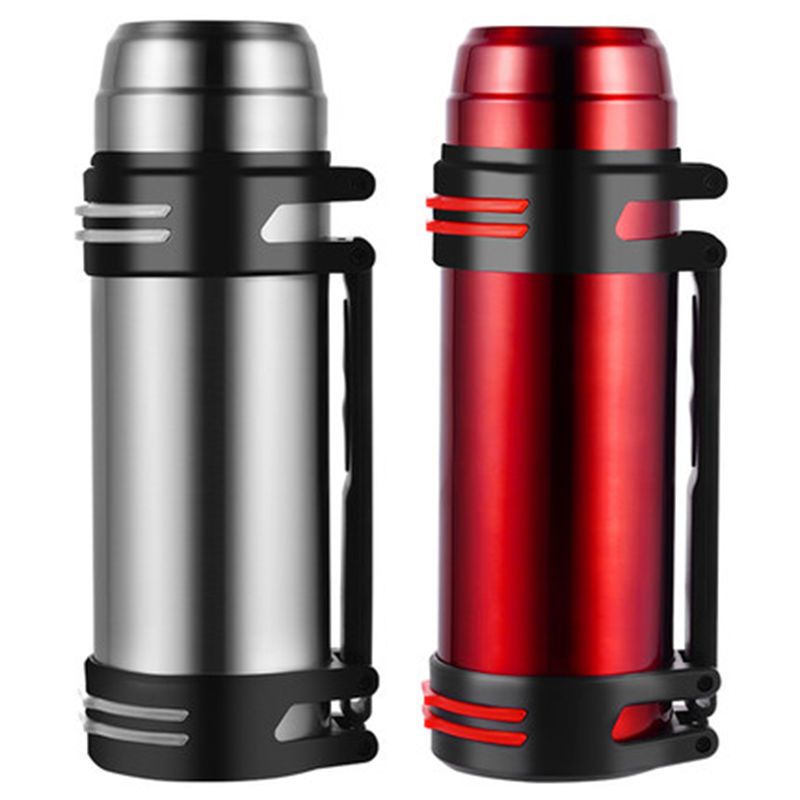 304 stainless steel thermos outdoor thermos cup large capacity male water bottle hot water bottle car traveling pot 1.2-5l