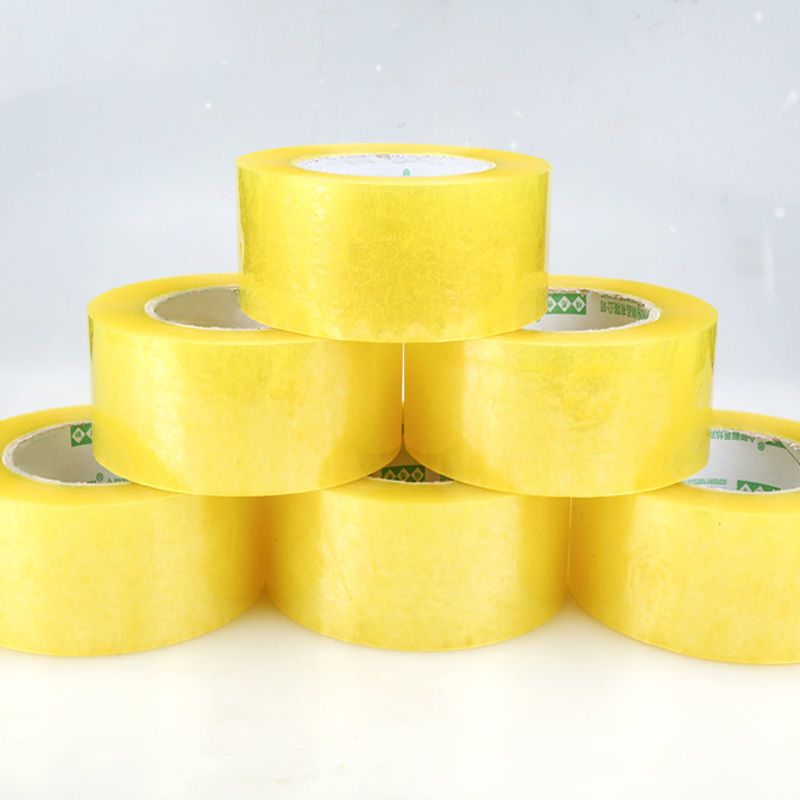 6公分宽封箱快递电商打包透明胶带宽胶纸加宽加厚胶条大卷高粘度