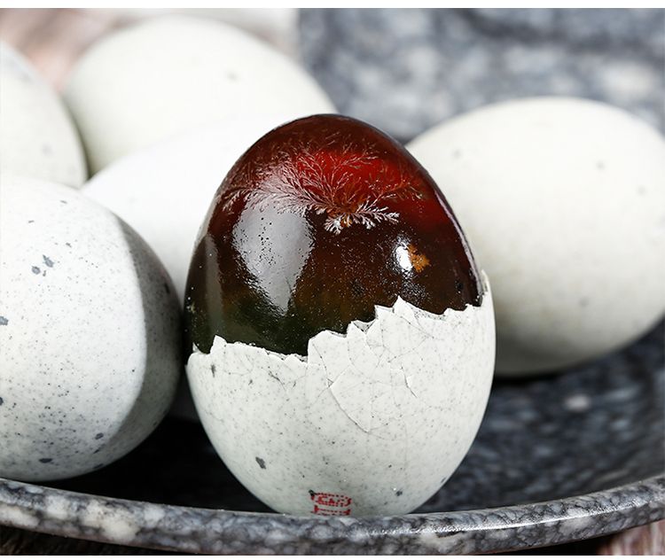 【无铅工艺】皮蛋松花蛋溏心超大鸭蛋变蛋多规格批发整箱松花皮蛋