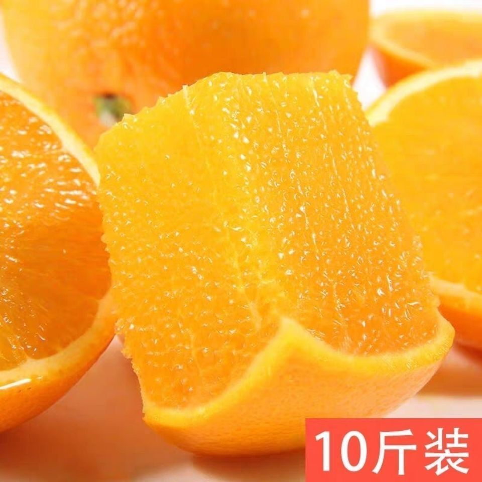 【特惠10斤】正宗湖南麻阳冰糖橙当季新鲜水果橙子秭归江西3/5