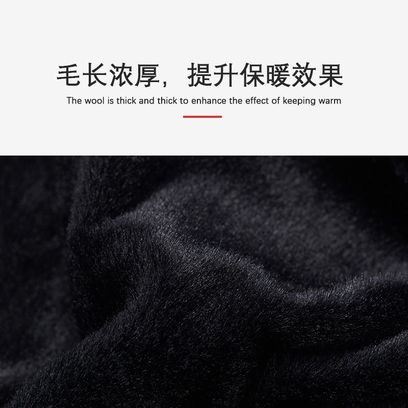 88716-RIMIX冬季保暖围脖加绒加厚防风防水骑行护颈椎摩托车脖套护领-详情图