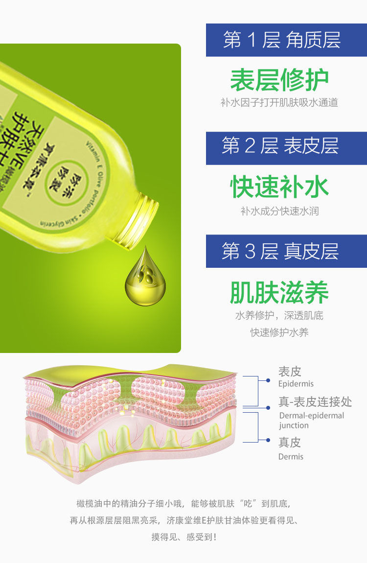 橄榄维e甘油护肤擦脸美白马油保湿补水润肤液防冻干裂护手霜滋润