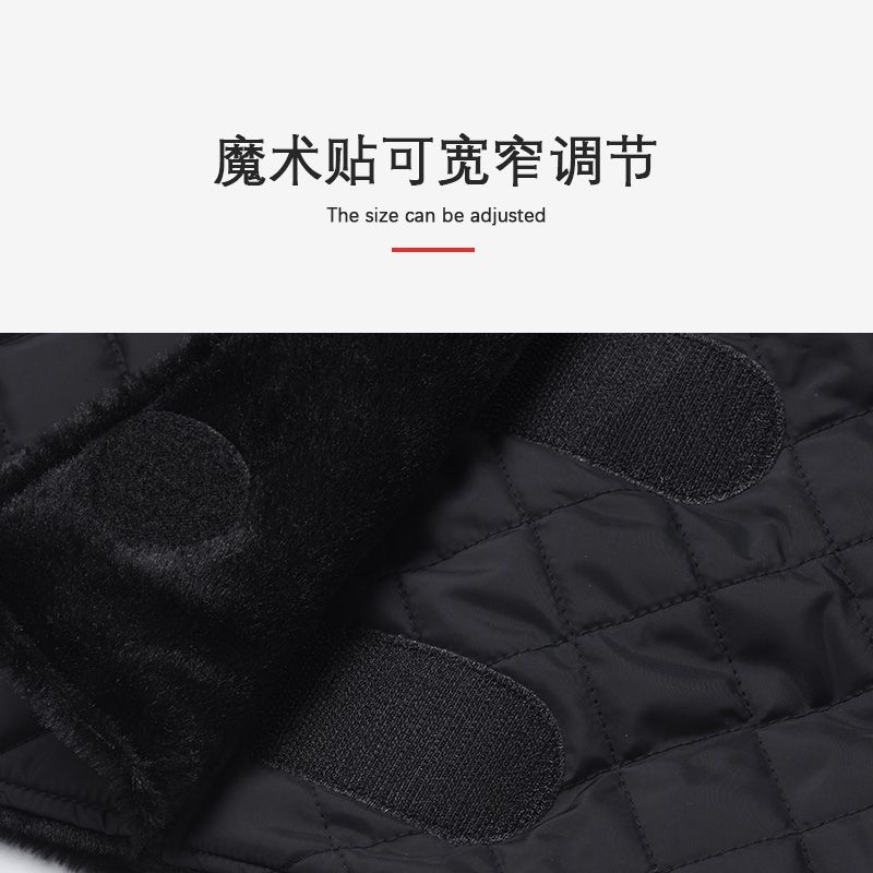 88716-RIMIX冬季保暖围脖加绒加厚防风防水骑行护颈椎摩托车脖套护领-详情图