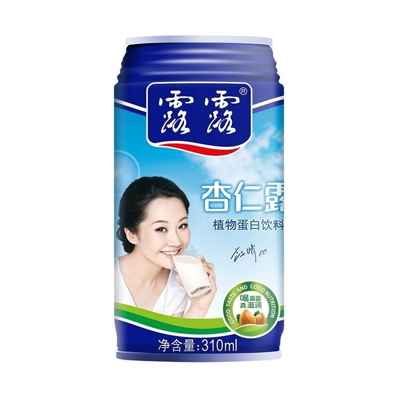 承德露露果仁核桃240ml/罐杏仁露310ml/罐植物蛋白饮料营养早餐