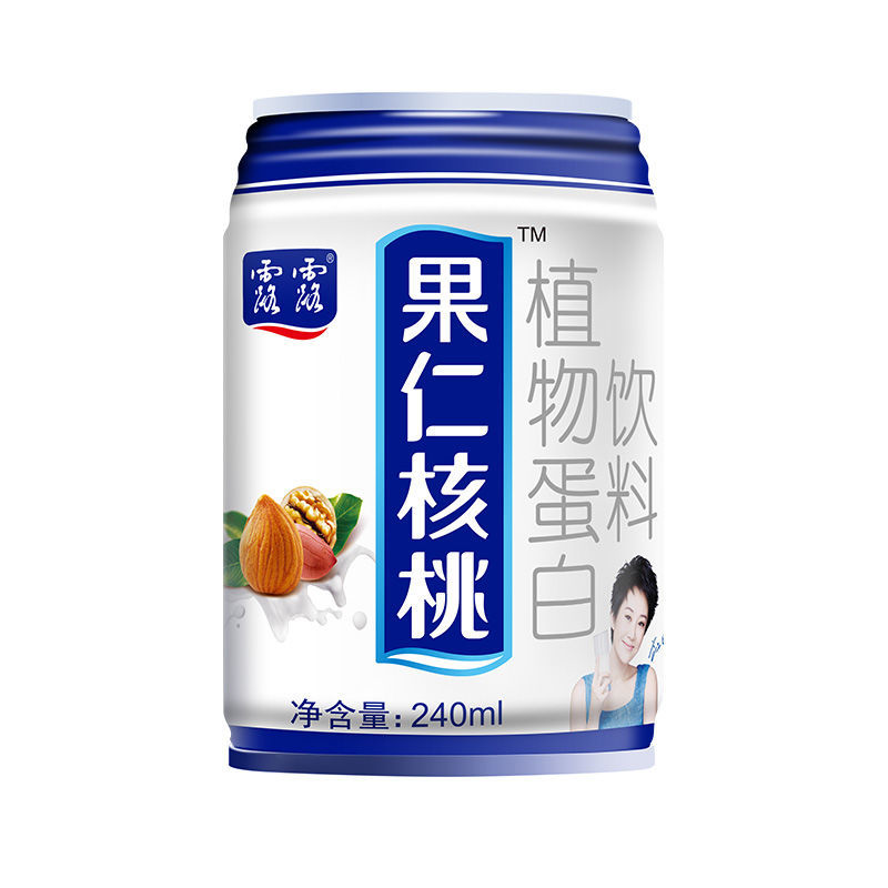 承德露露果仁核桃240ml/罐杏仁露310ml/罐植物蛋白饮料营养早餐