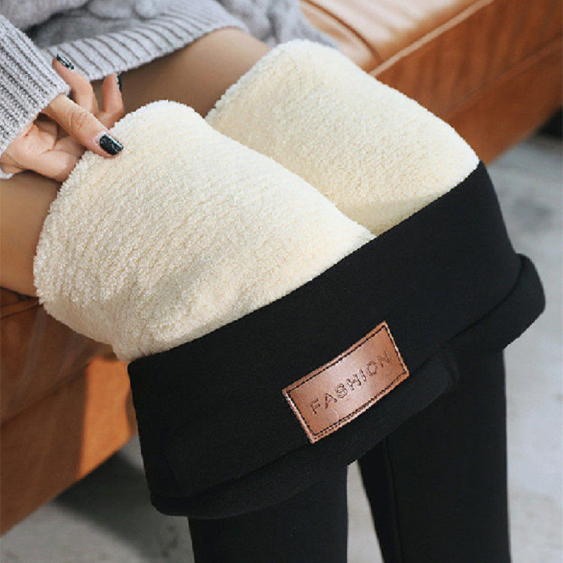 Winter cashmere new northeast cashmere Leggings with cashmere and thickening for women