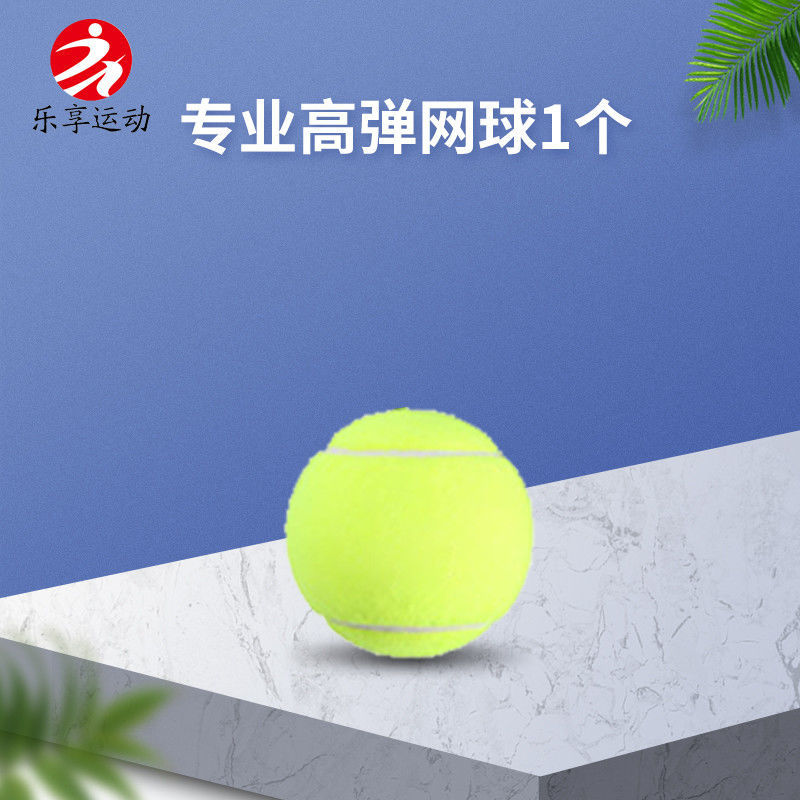 125890-铝合金网拍单人训练器皮筋网球高弹耐用耐磨成人比赛训练男女万向-详情图
