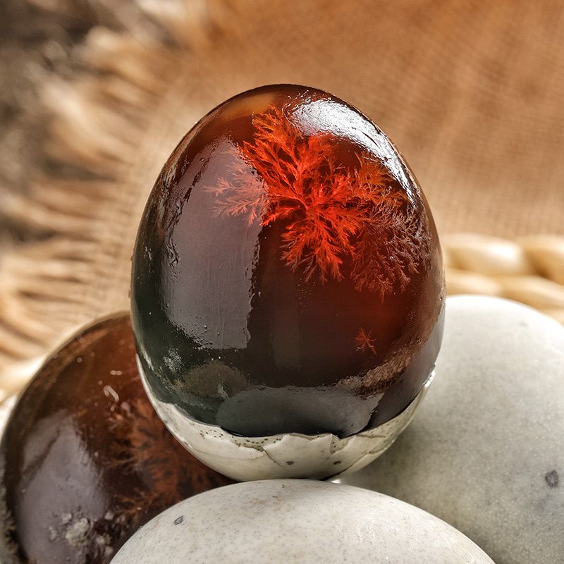 梅鲜溏心松花皮蛋无铅工艺精选土鸭蛋腌制超大个多规格皮蛋一整箱