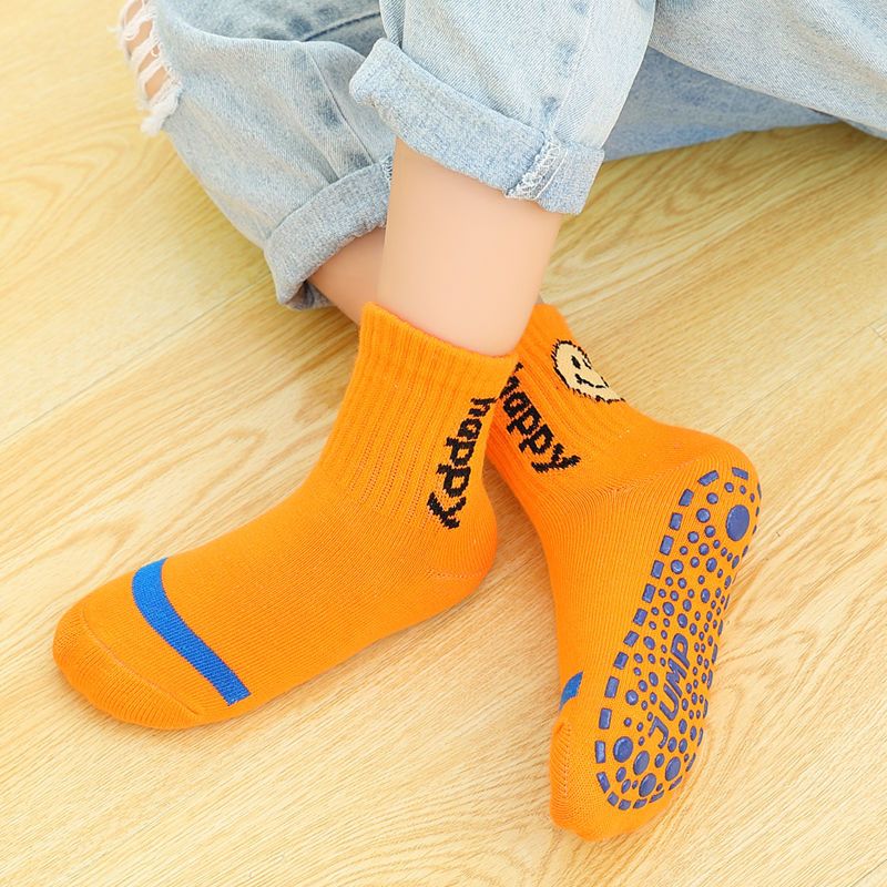 Spring and Autumn Floor Socks Indoor Early Education Boys and Girls Cool Socks Set Tile Non-slip Toddler Baby Cotton Socks