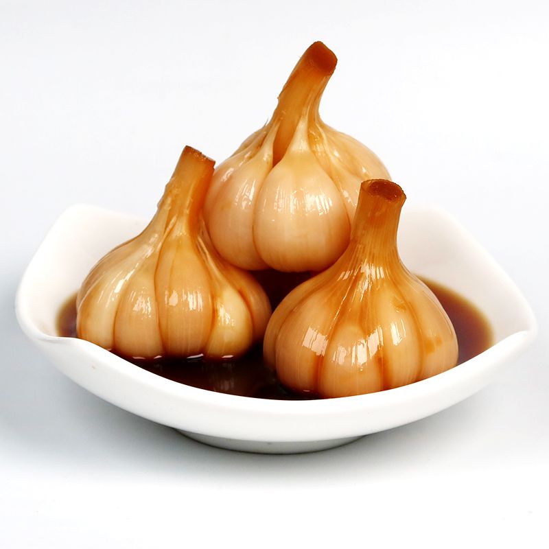 糖蒜5斤安徽特产美食下酒菜下饭酱菜咸香蒜头新鲜大蒜醋泡蒜头1斤