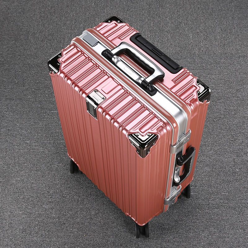 袋鼠男学生拉杆箱铝框行李箱女韩版大容量登机箱万向轮20寸24寸28