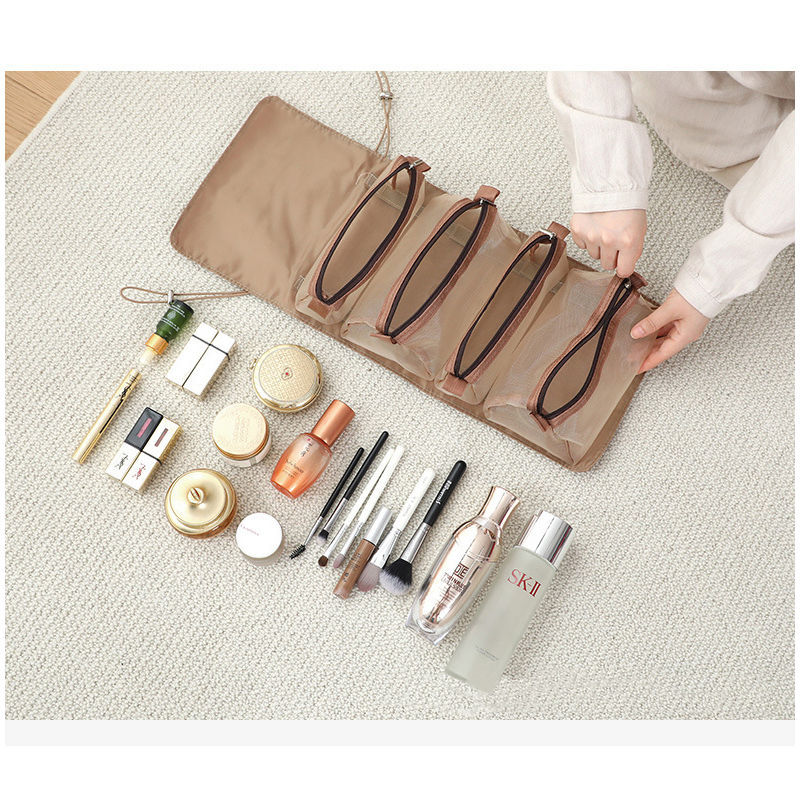 可拆卸化妆包便携式大容量随身旅行ins风化妆品护肤品收纳洗漱袋