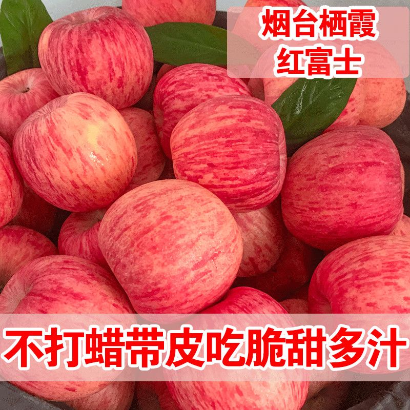 苹果水果新鲜烟台红富士10斤糖心脆甜当季现摘一级丑苹果整箱包邮