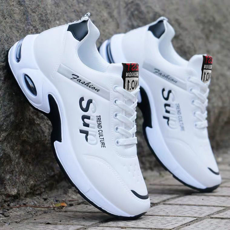 Men's shoes autumn and winter 2020 new leather waterproof travel shoes Korean fashion casual shoes men's versatile running shoes