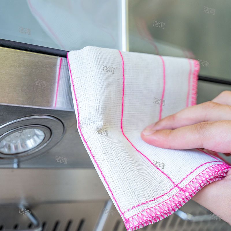 棉纱洗碗布大号吸水加厚吸水抹布厨房不沾油不掉毛竹纤维百洁抹布