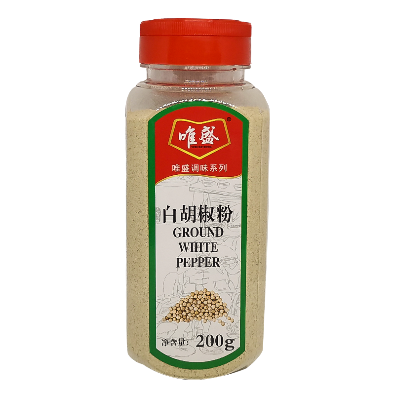 胡椒粉【拼质量】海南正宗优质胡椒粉唯盛高品质白胡椒粉制品瓶装【2