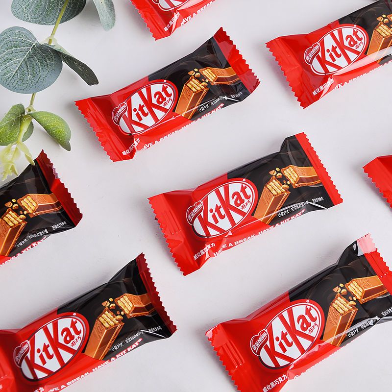 奇巧kitkat威化雀巢奇巧巧克力黑巧克力抹茶500g纯可可脂巧克力