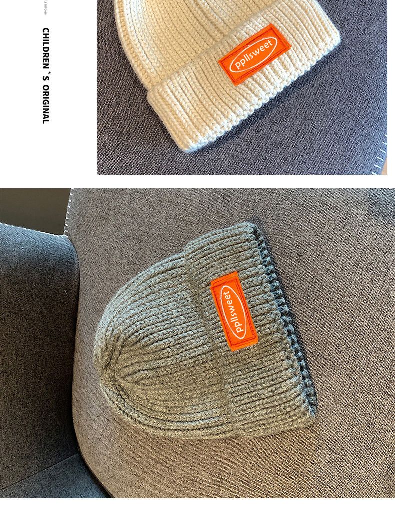 Dam beanie mössa i ulla för höst och vinter varm och stilren_voghion.com