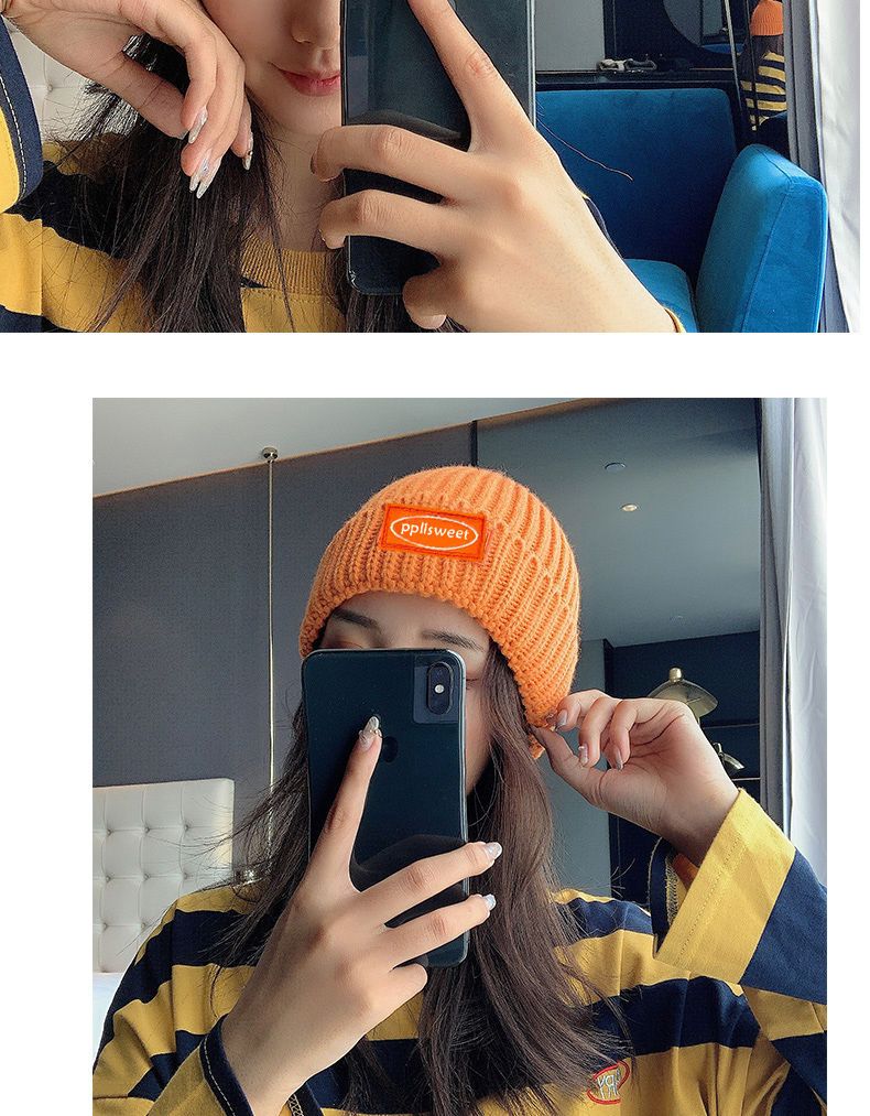 Dam beanie mössa i ulla för höst och vinter varm och stilren_voghion.com