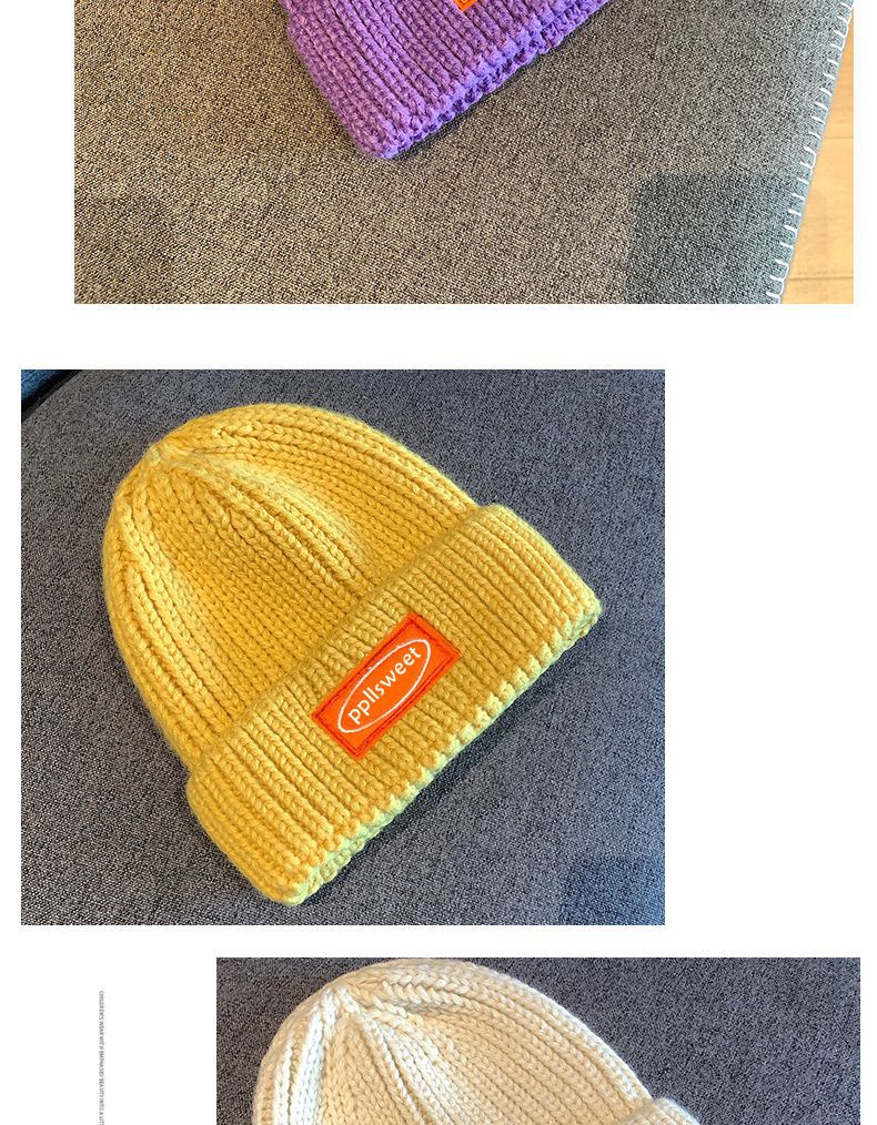 Dam beanie mössa i ulla för höst och vinter varm och stilren_voghion.com