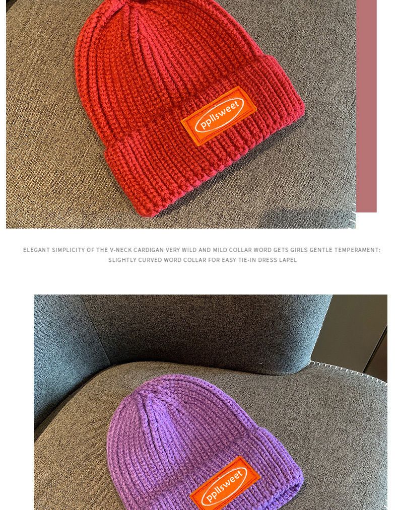 Dam beanie mössa i ulla för höst och vinter varm och stilren_voghion.com