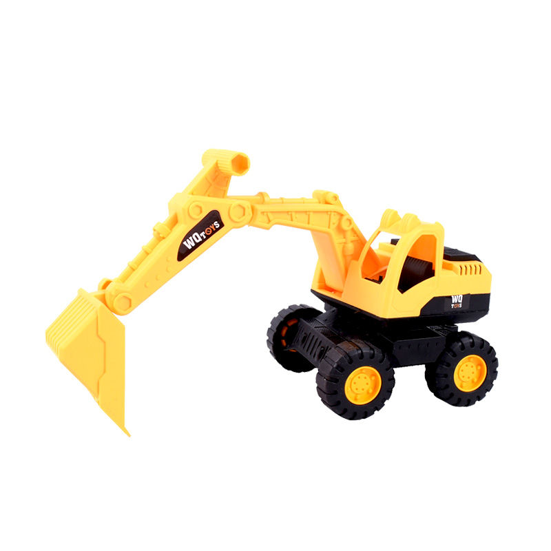 大号沙滩工程车挖掘机推土玩具车组合套装儿童翻斗铲车挖土机挖机