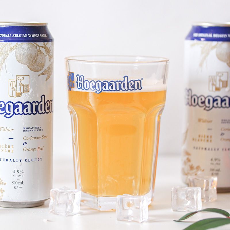 正品国产福佳白啤酒hoegaarden比利时风味啤酒500ml*12/18罐整箱