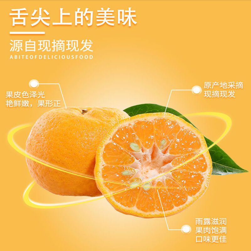 105971-正宗宜昌芦柑特产椪柑新鲜水果酸甜橘子皮薄蜜桔沃柑孕妇水果柑橘-详情图