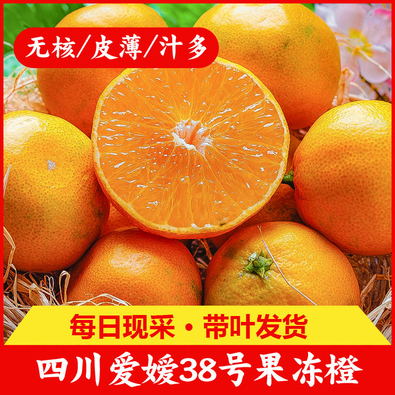 91663-【现摘现发】四川爱嫒果冻橙子橘子新鲜孕妇儿童水果非冰糖橙脐橙-详情图