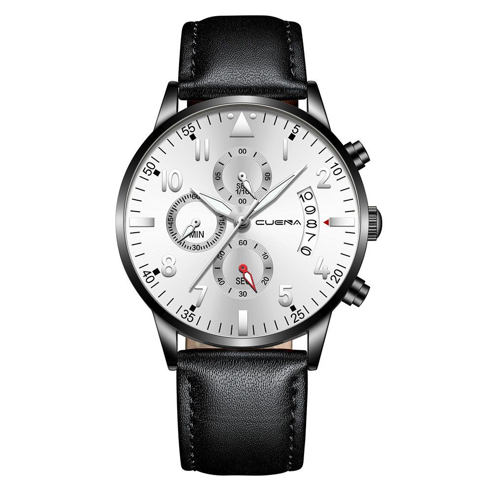 Men's Mesh Strap Waterproof Stainless Steel Quartz Watch Simple_voghion.com