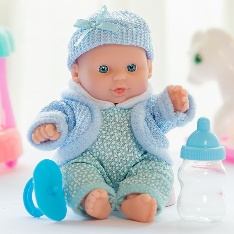 仿真婴儿洋娃娃玩具女孩全软胶育婴师模型月嫂培训会说话的假娃娃