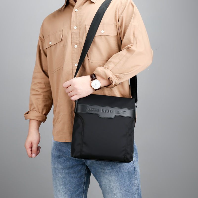 正品新款男包牛津布手提包单肩斜挎包电脑包男士包商务休闲包背包